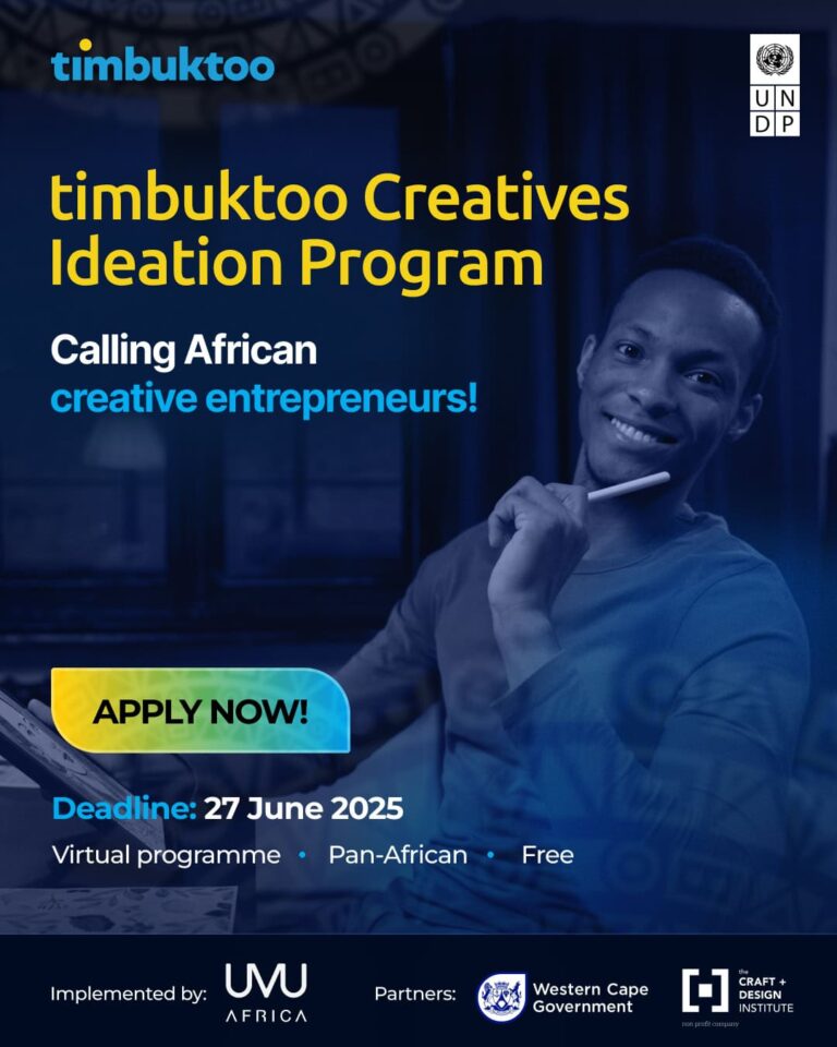 UN Offers Creatives Free Business Bootcamp to Unlock Africa’s Multibillion Dollar Creative Economy – Apply Now for 2025