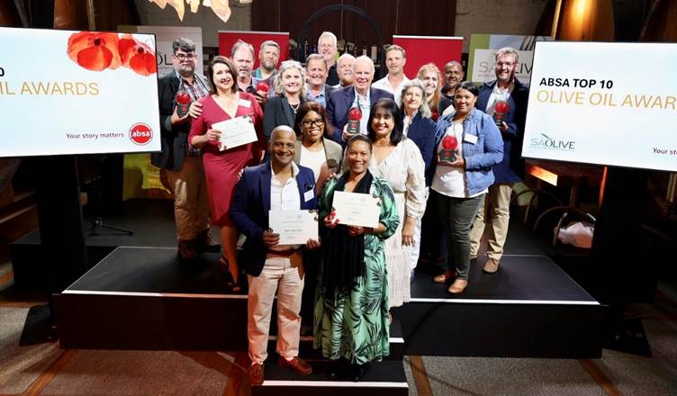 2025 Absa Top 10 Olive Oil Awards Winners Announced